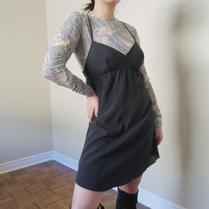 WILFRED stretch silk cami slip dress